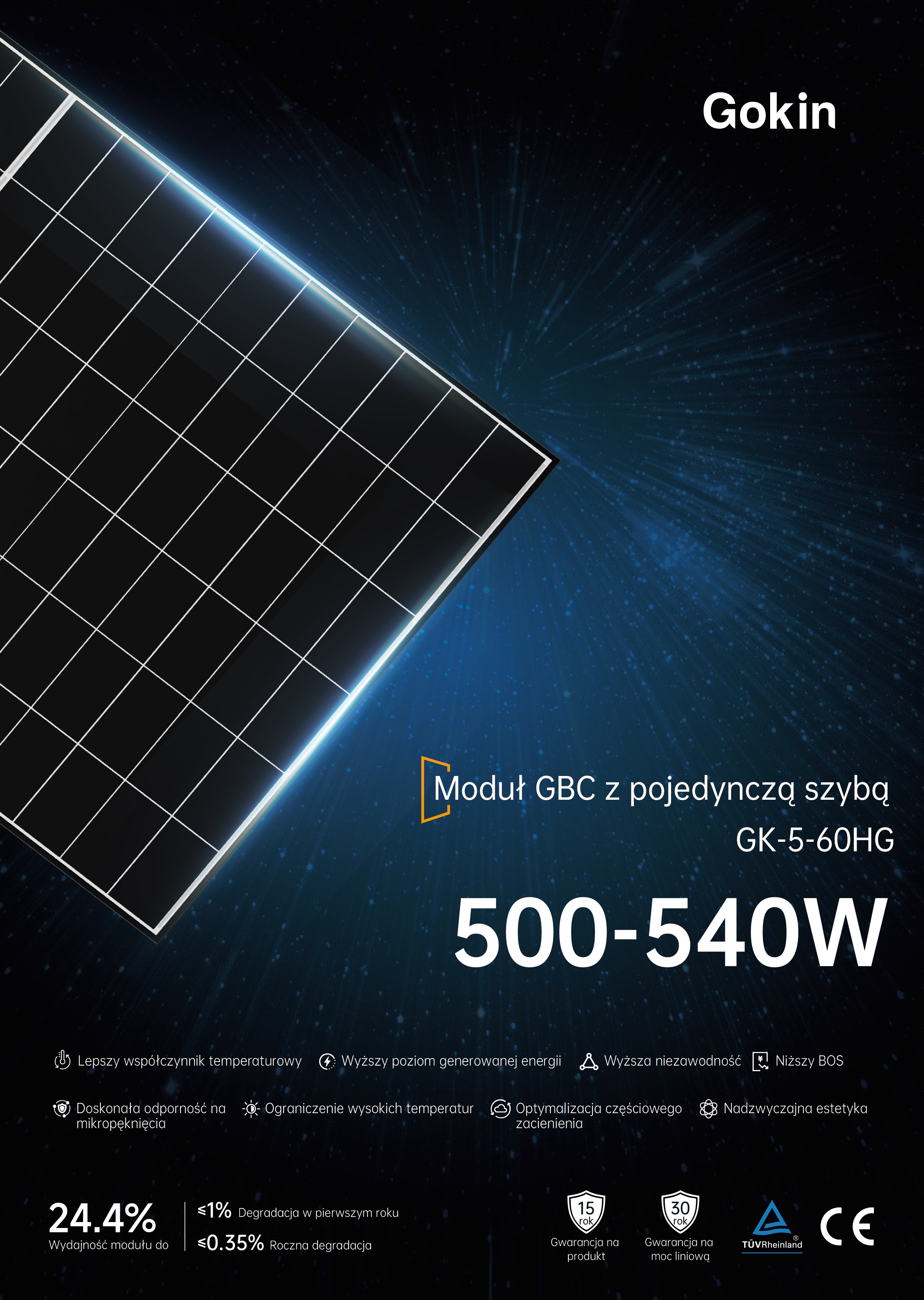 GK-5-60HG 500-540W