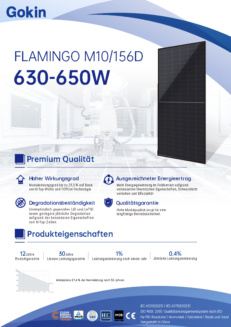 FLAMINGO  M10-156D<br>630-650W