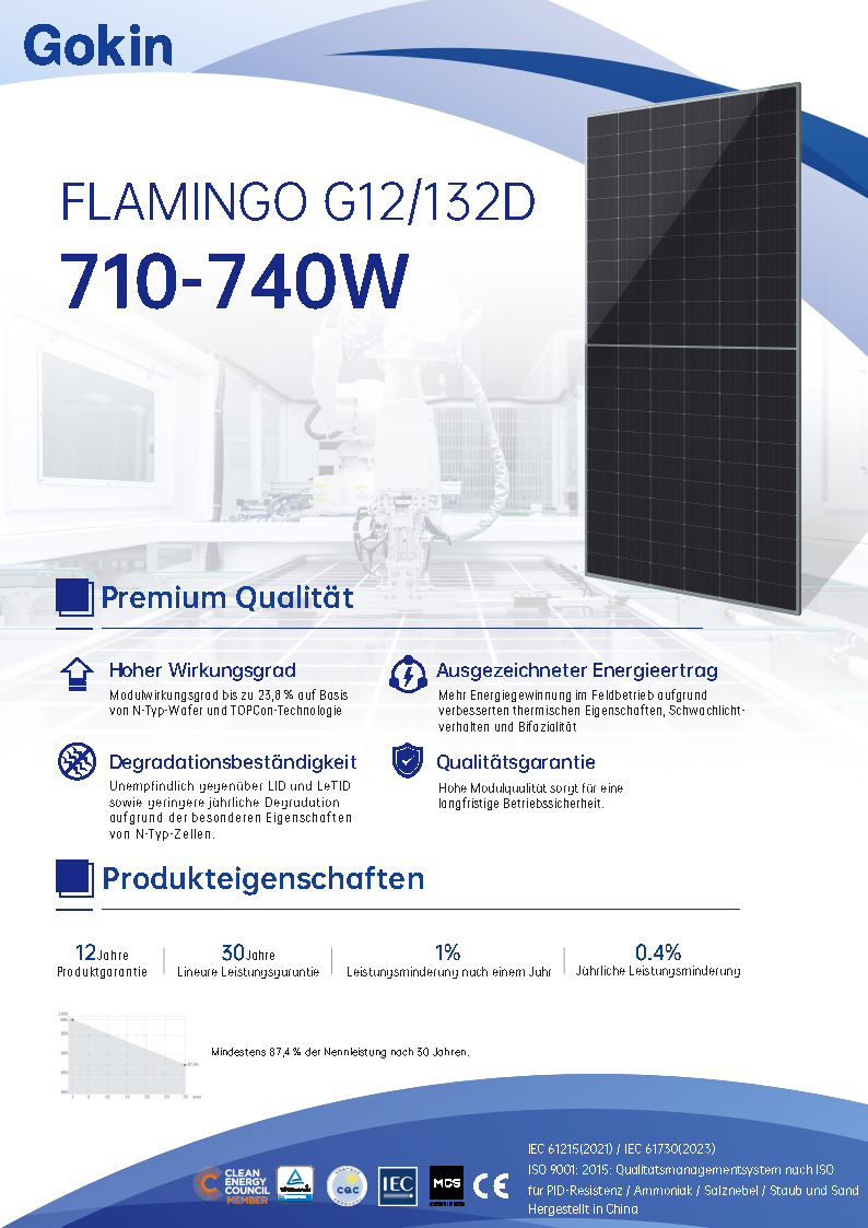 FLAMINGO  G12-132D<br> 710-740W